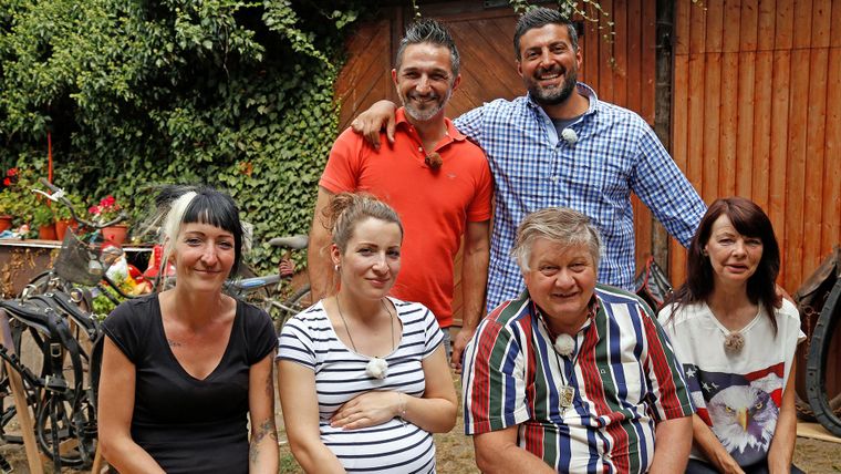 Mauro und Sükrü bei Hans und Anne-Kathrin