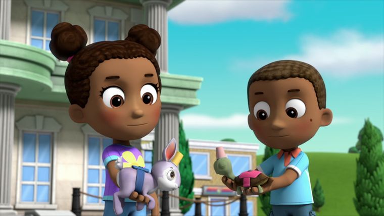 Das Kreide-Kunstwerk / Die Jagd nach der heissen Kartoffel