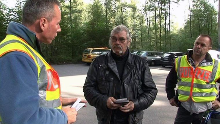 Verantwortungsloser Biker