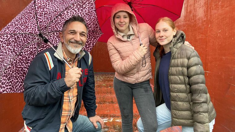 Mauro bei Anna und Anna