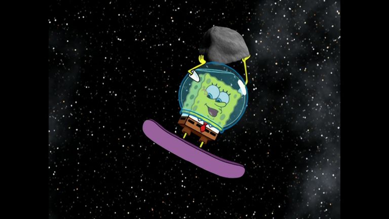 Der Schwamm im Mond / Mr. Krabs macht Ferien