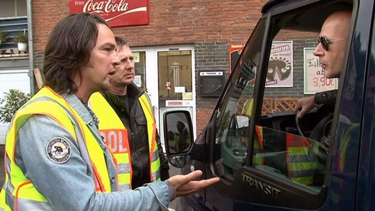 Kurierfahrer wird beleidigend