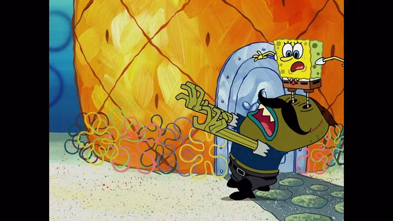 Die Quatschtüten-Würger / Die Geister von Bikini Bottom