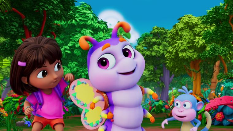 Raupe mit Beerenhunger