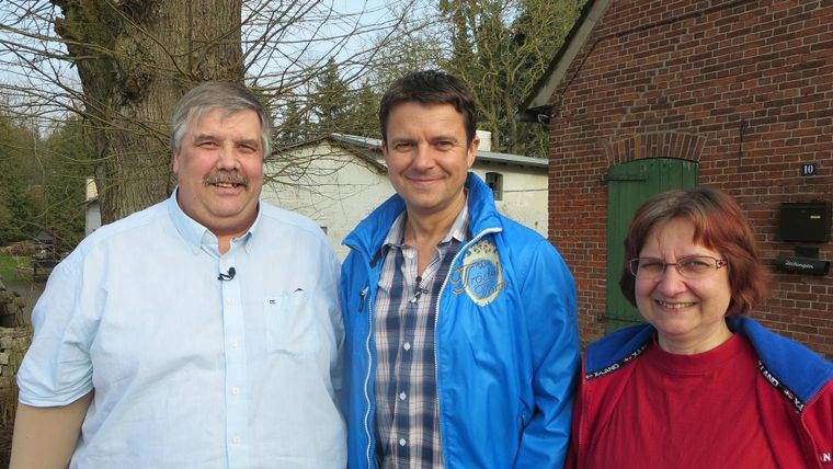Marco bei Joachim und Kathrin