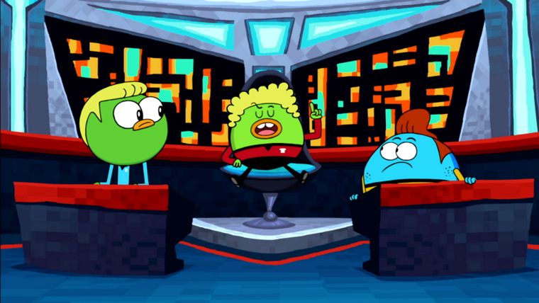 Die Alien-Entführung / Bye-bye, Popo