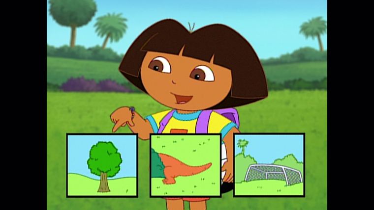 Dora spielt Fussball