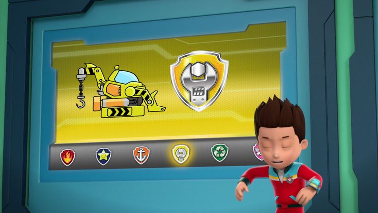 Welpen retten ein Oktopus-Baby