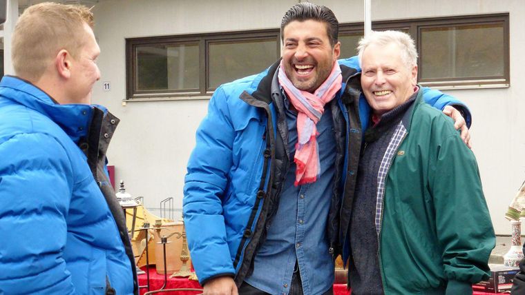 Mauro, Otto und Sükrü bei Gerhard