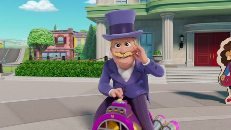 Die Buchlieferung / Die Puppentheater-Aufführung