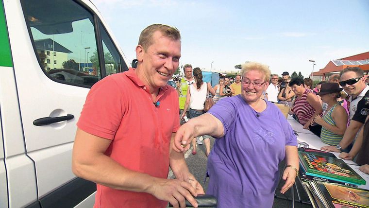 Otto bei Ursula und Bianca